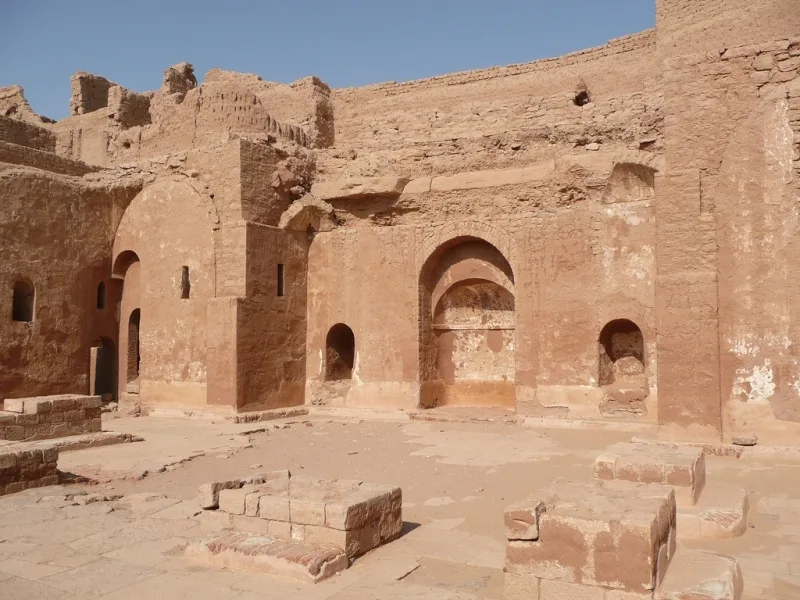 Monastère Saint Siméon depuis Assouan